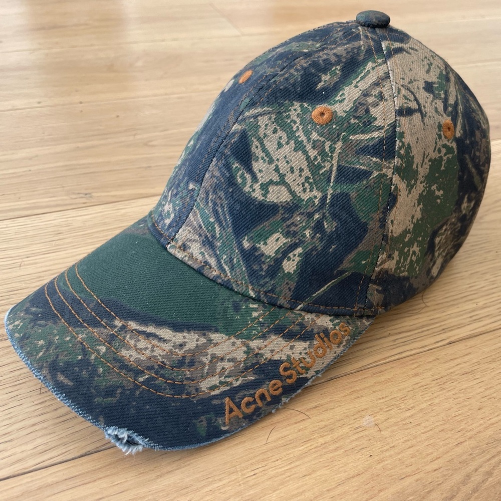 Acne Studios Camouflage Baseball Cap - Picture 3 of 6